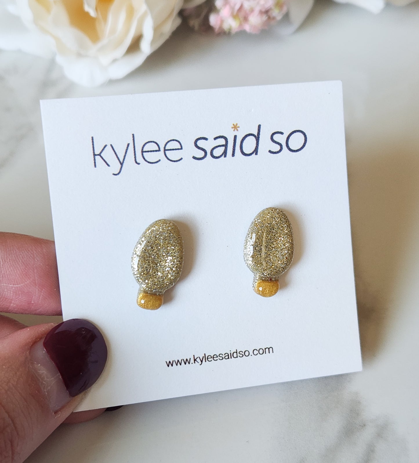 Holiday Light Stud Earrings