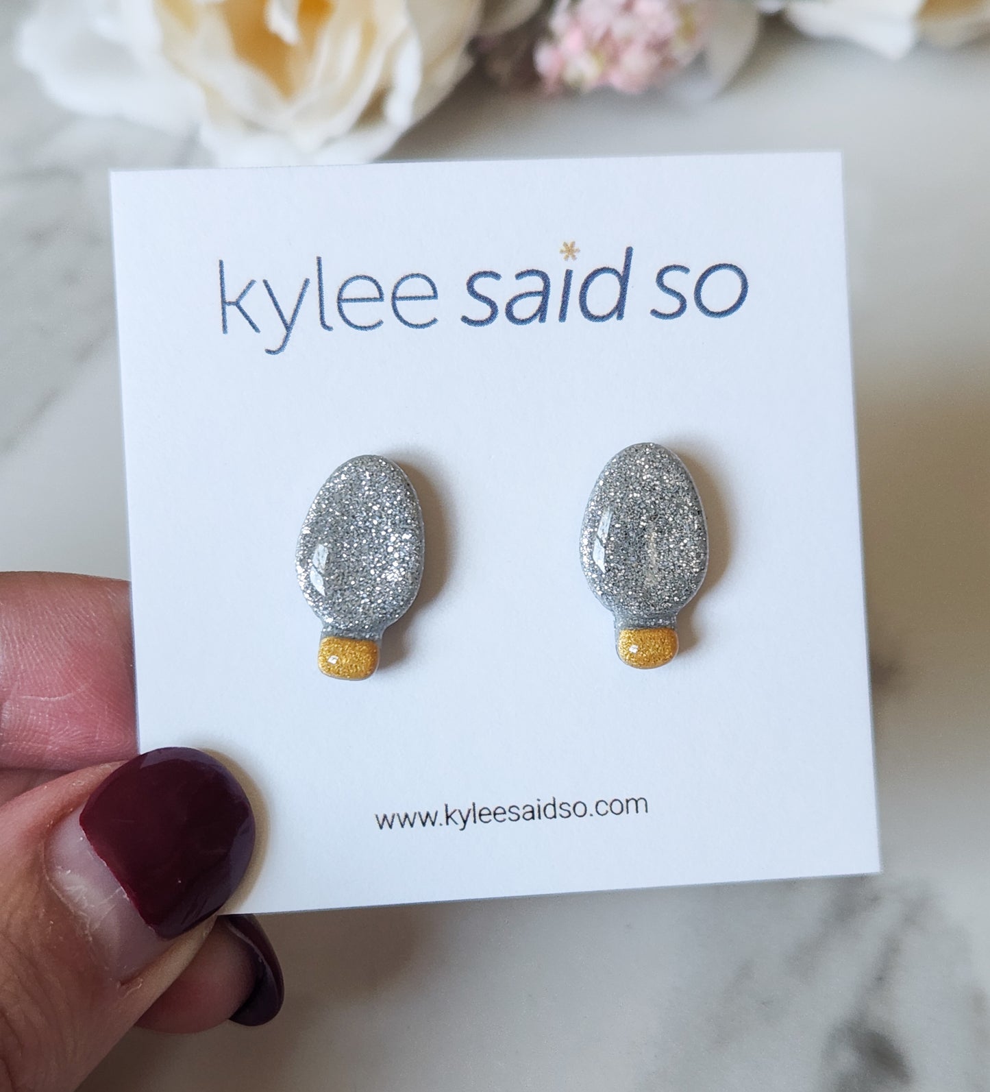 Holiday Light Stud Earrings