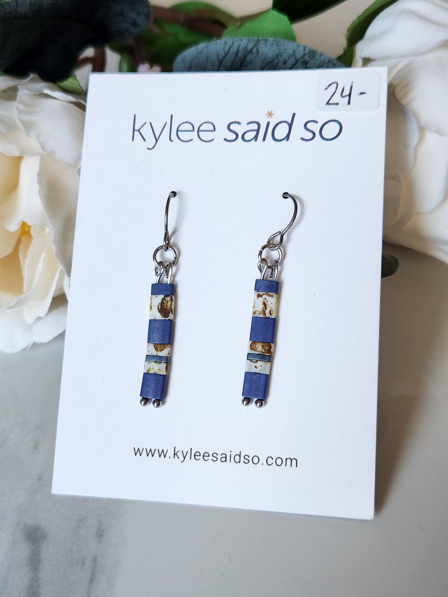 Beaded Dangle Earrings