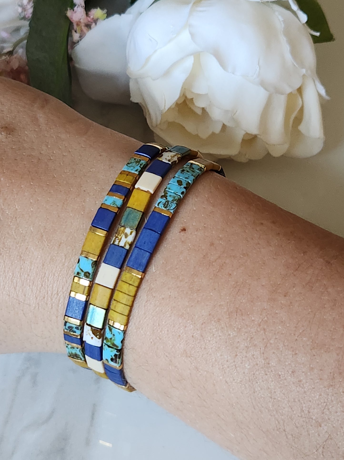 Tila Beaded Stretch Bracelet