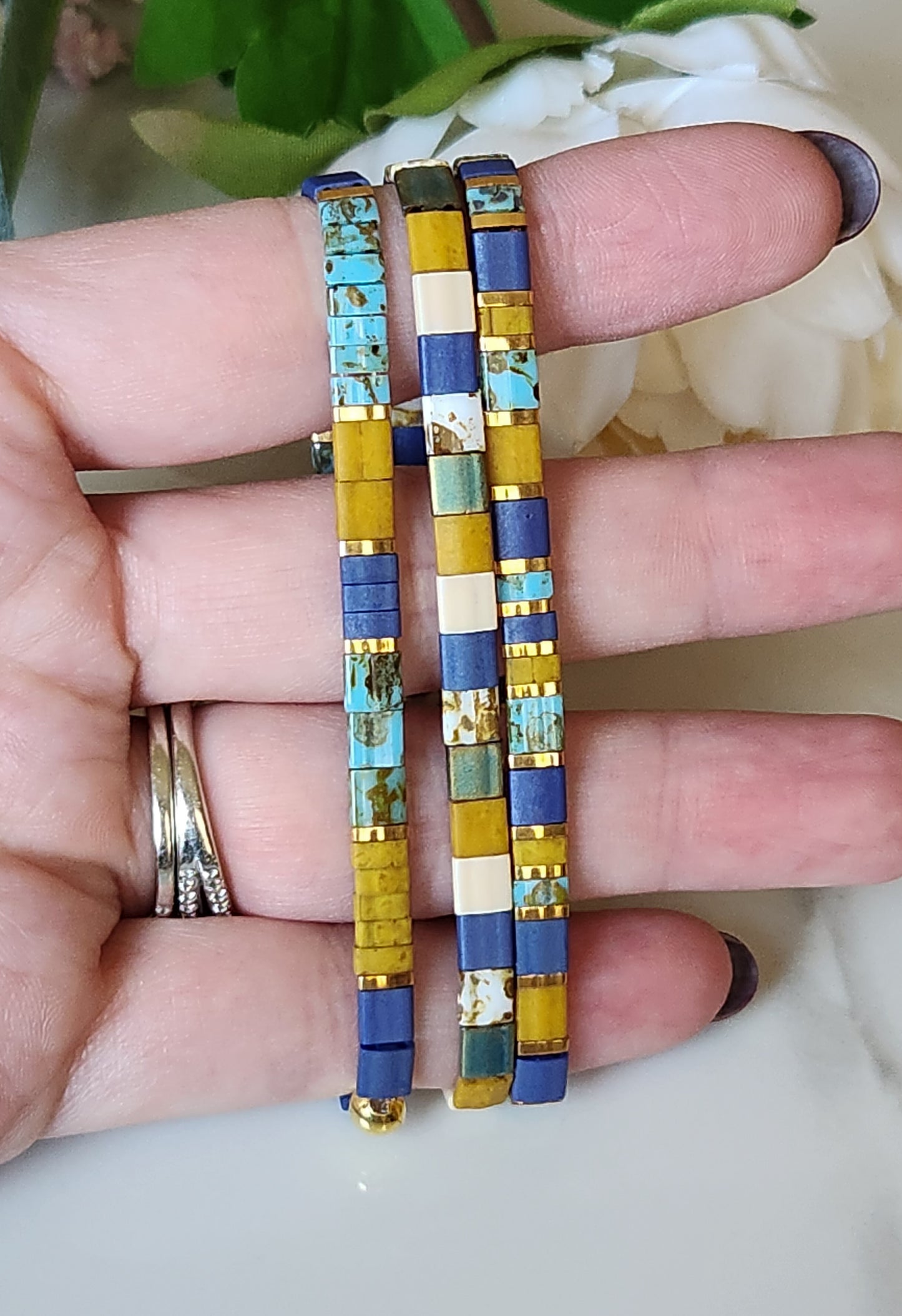 Tila Beaded Stretch Bracelet