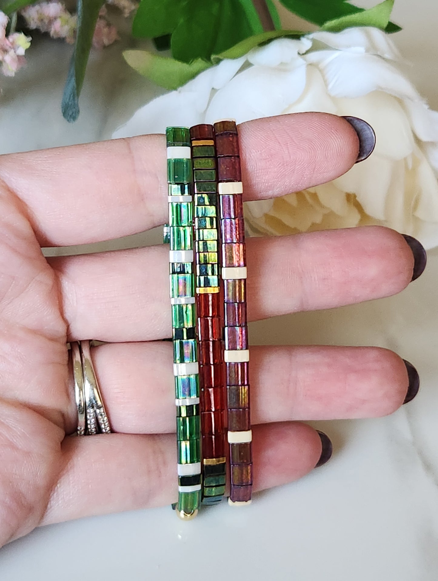 Tila Beaded Stretch Bracelet