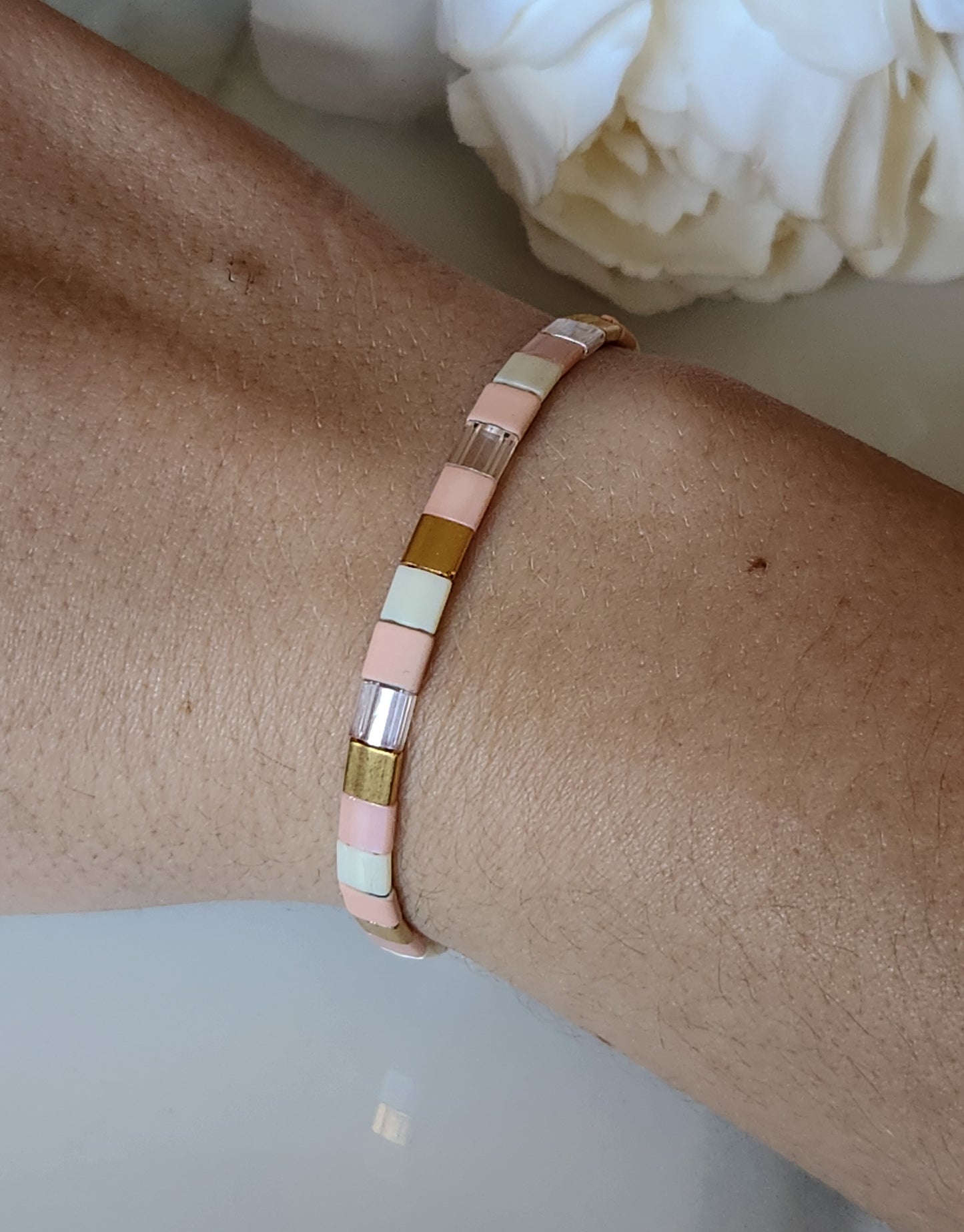 Tila Beaded Stretch Bracelet