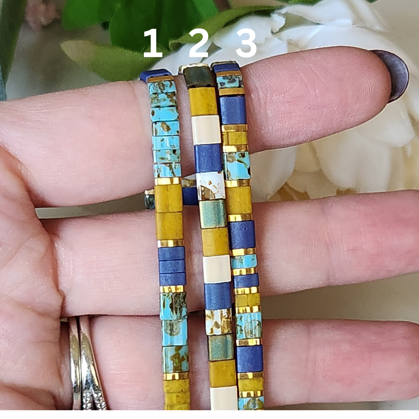 Tila Beaded Stretch Bracelet